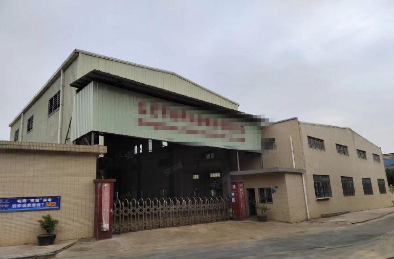 横沥镇三江工业区独院单一层砖墙到顶滴水9米钢构厂房低价招租