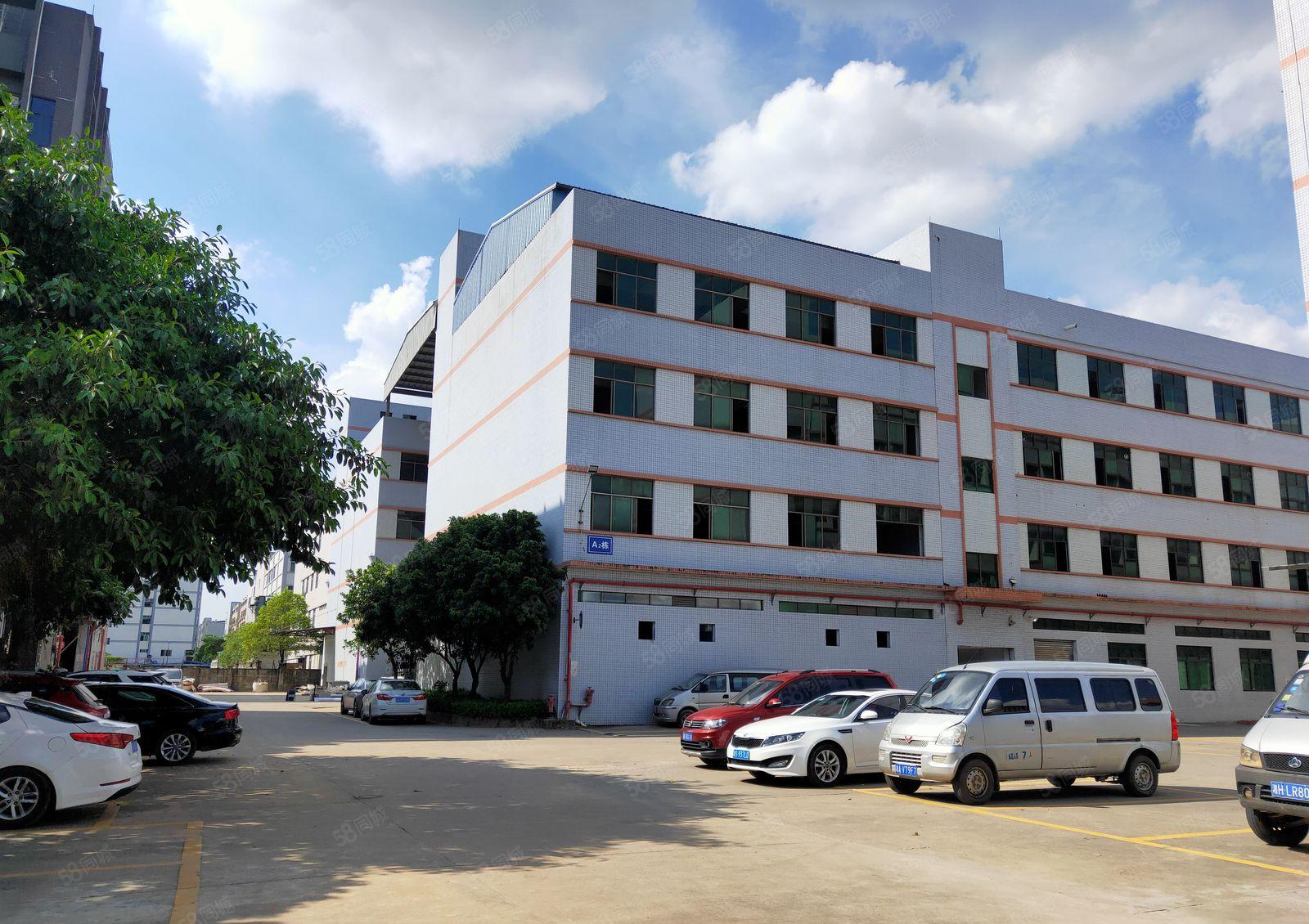 横沥西城工业区独院厂房8550平方出租可分租可办环评价格优惠