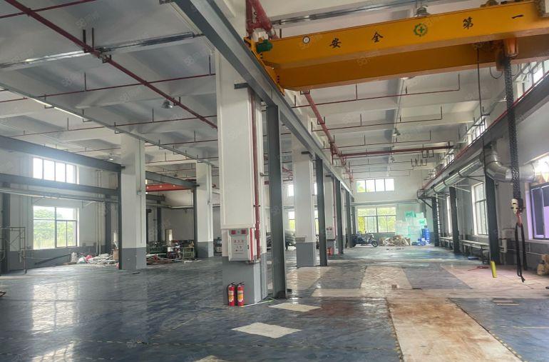 一二楼注塑厂房1楼7米1600平现有行车注塑环评设备原房东