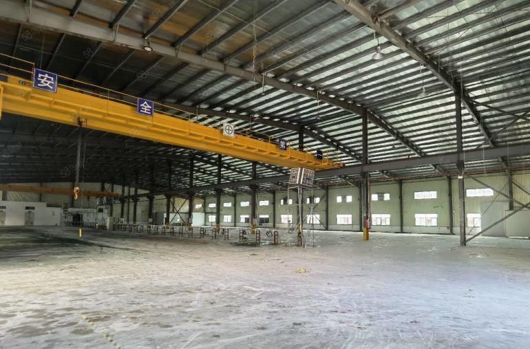 横沥4200平钢构现成装修办公室水电齐全实际面积独院厂房出租