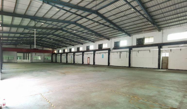 横沥镇原房东厂房出租可办环评单一层独院4200平方层高8米