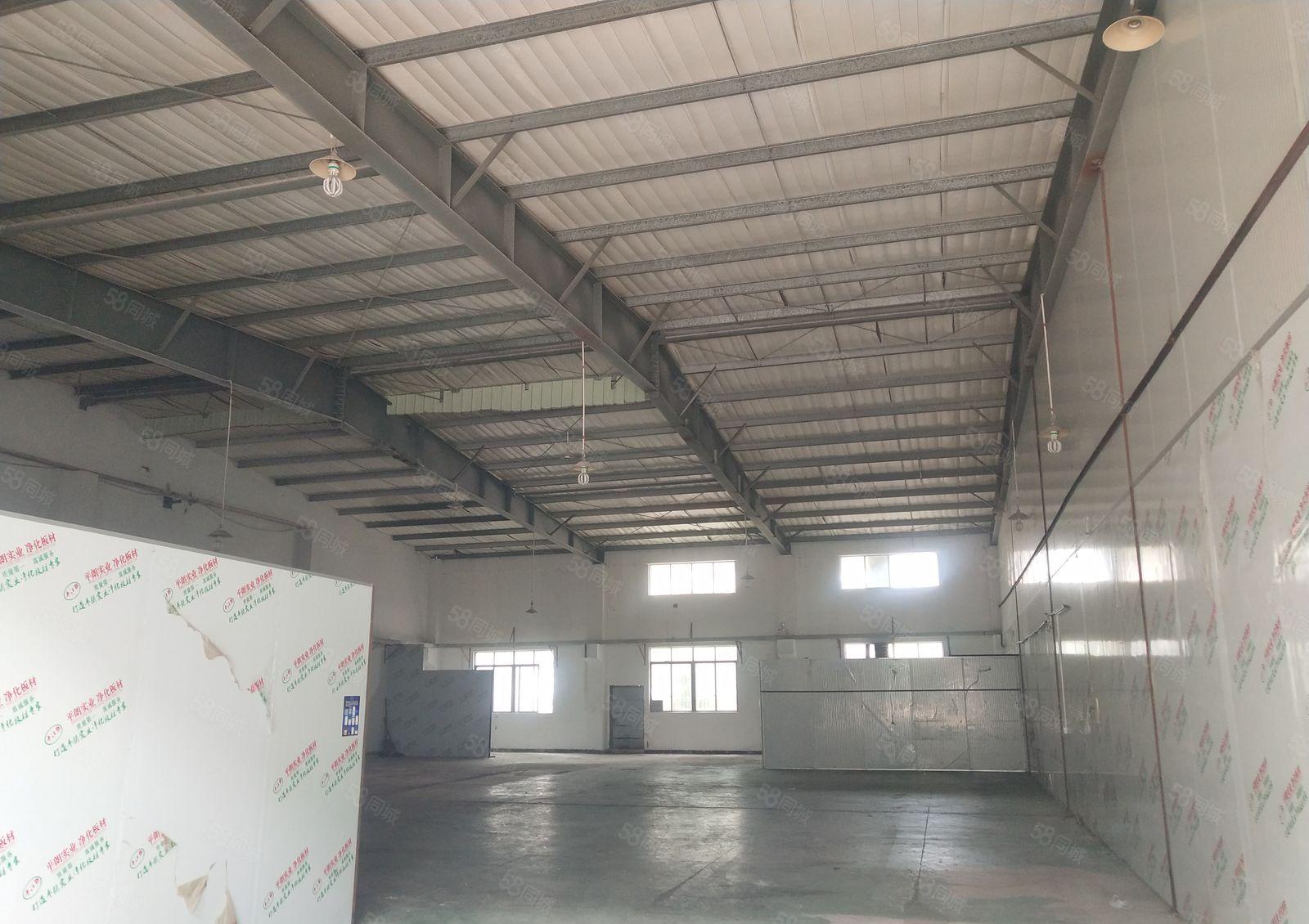 横沥镇三江工业区滴水8米钢构800平厂房出租好办环评