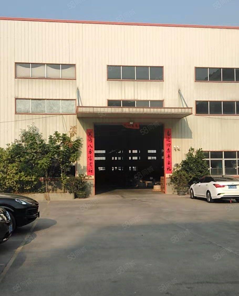 横沥单一层独院厂房出租独立办公楼现成航车滴水9米高带办公室