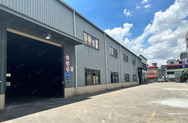 横沥贝涌单一层独院6000平方，滴水9米，现成办公室装修