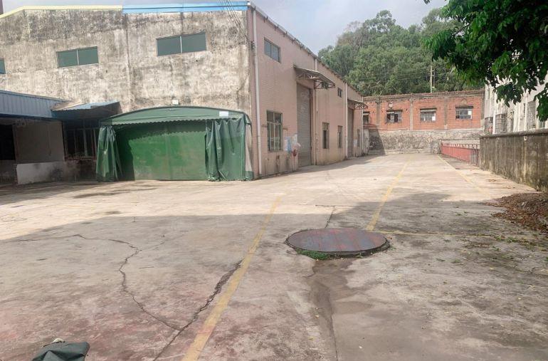 横沥镇本地房东独院厂房招租单一层钢构实际面积无公摊工业用地