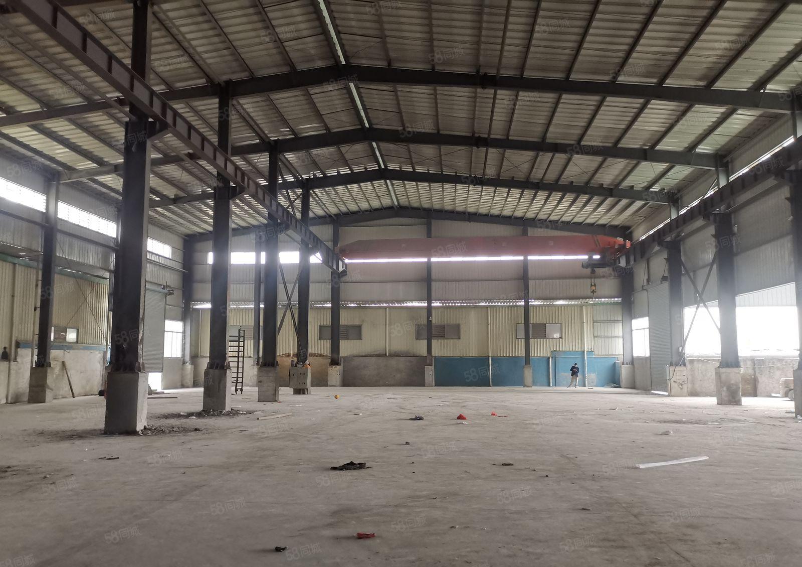 沙田新出独院单一层带行车厂房2500平方招租其中行车16吨