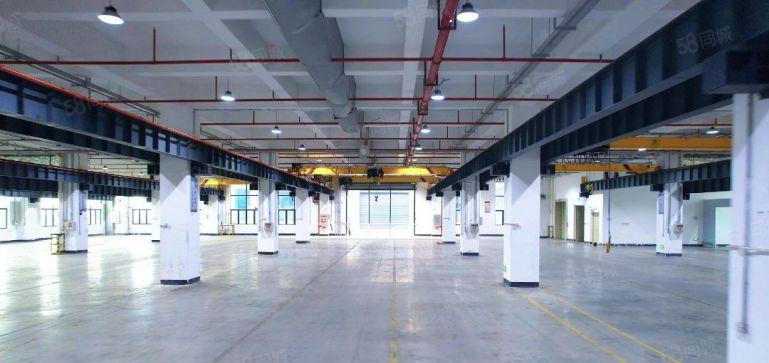 沙田 一手房东楼上重型工业厂房高6米带行车 电大带装修空地大