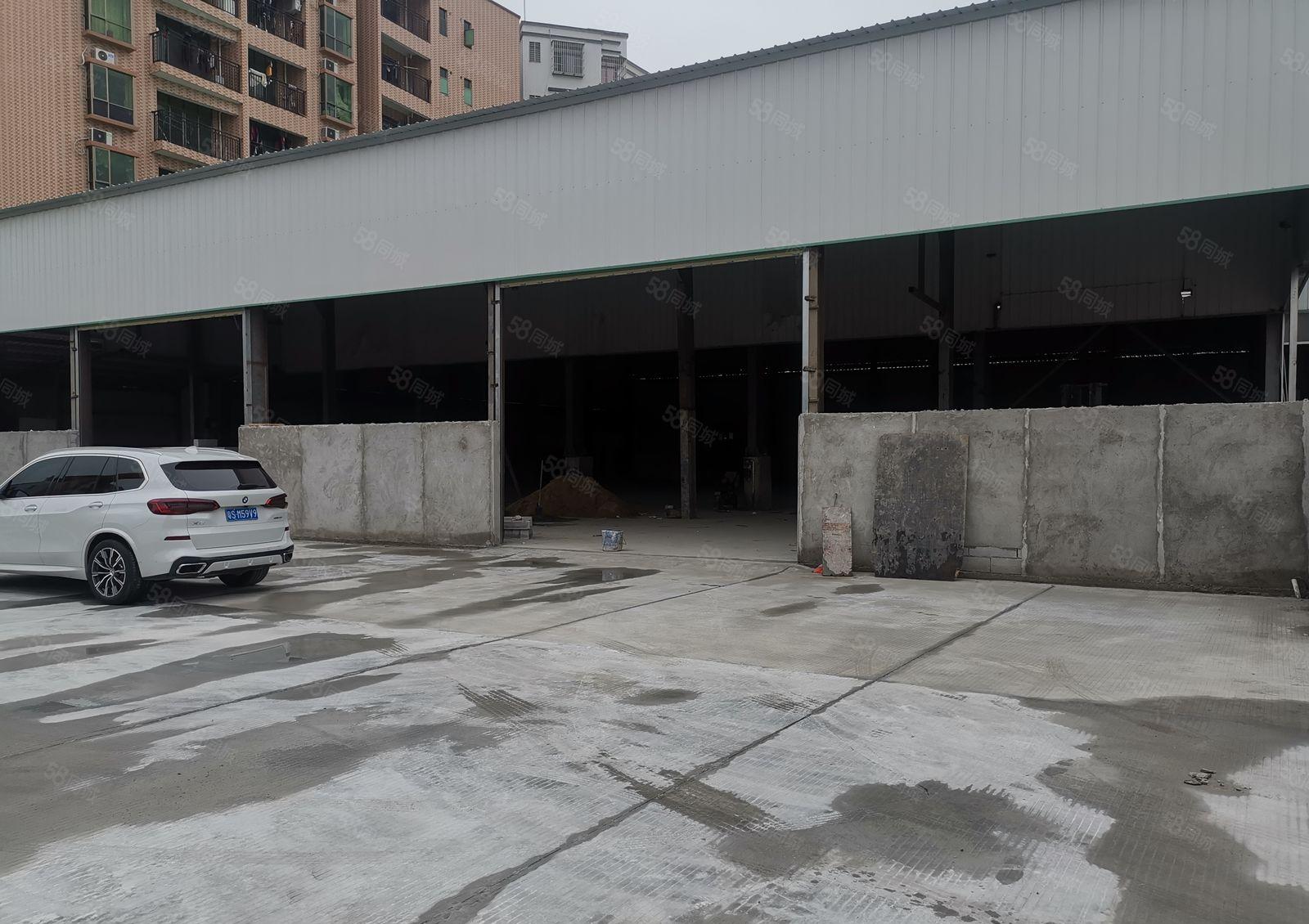 沙田新出独院单一层带行车厂房2500平方招租其中行车16吨