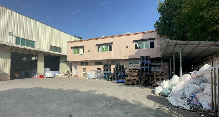 沙田原房东10米高单一层独院厂房出租，仓库出租，带牛角