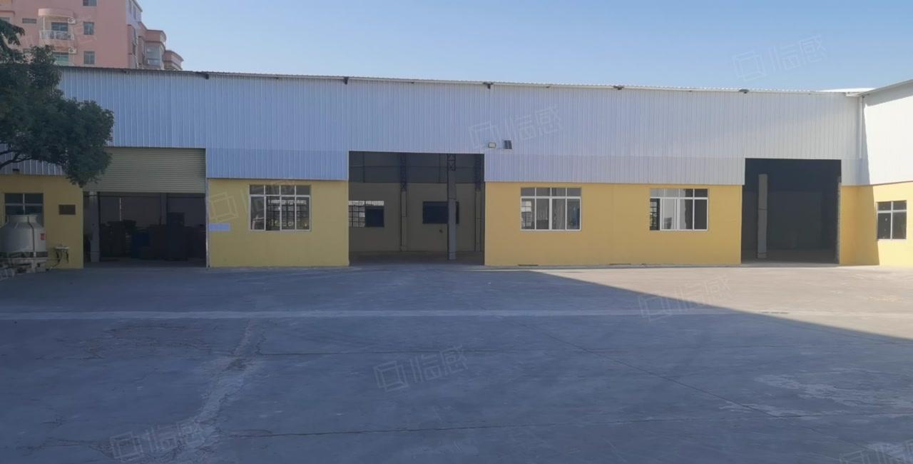 麻涌镇低价9米高单一层独院钢构厂房仓库出租可分租有超大空地