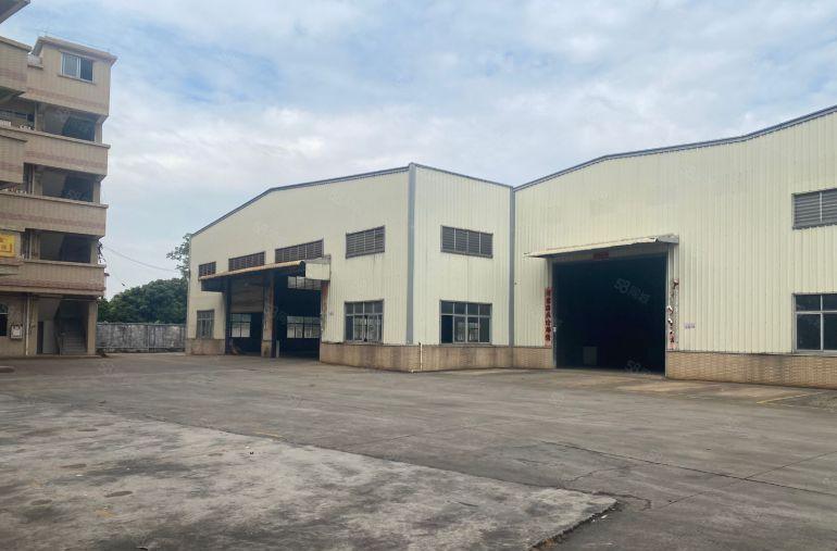 桥头镇原房东单一层独院厂房10米高6800平方米出租有牛脚位