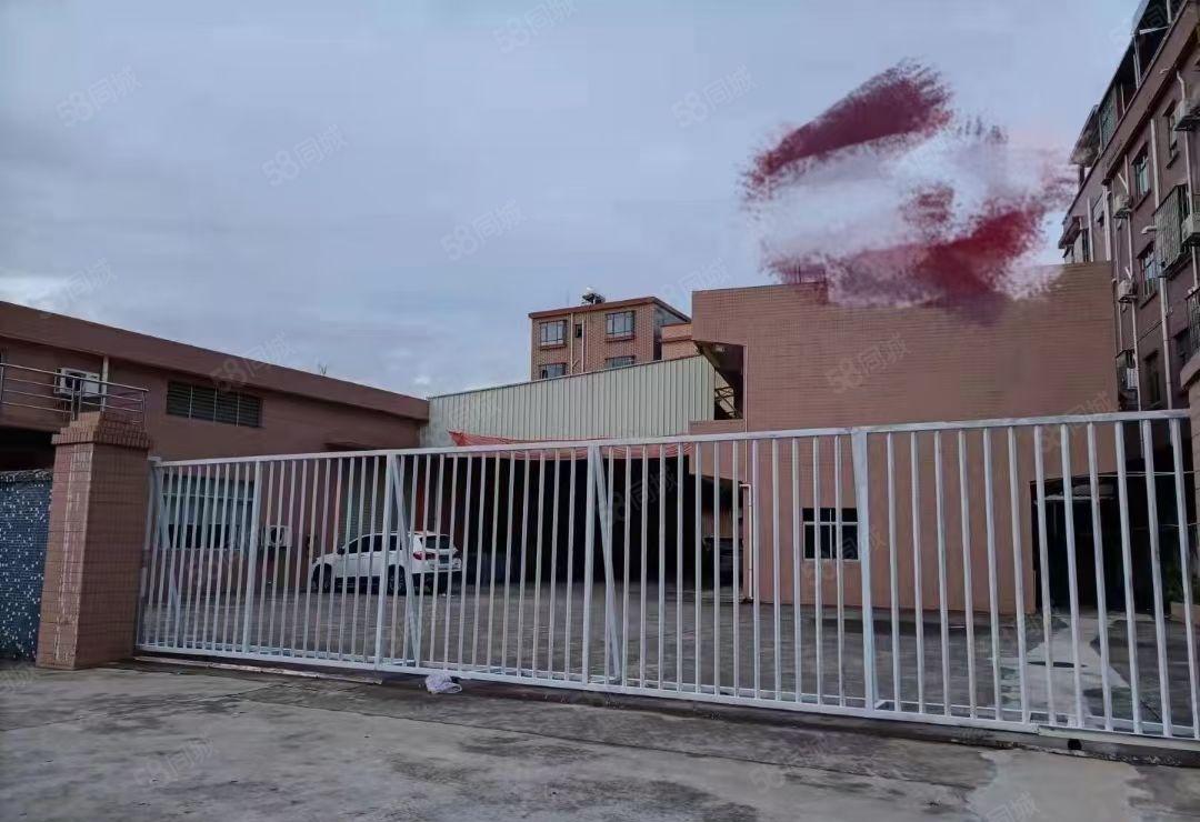 桥头镇靠近高速路口新出原房东小型独院钢构厂房1250平米出租