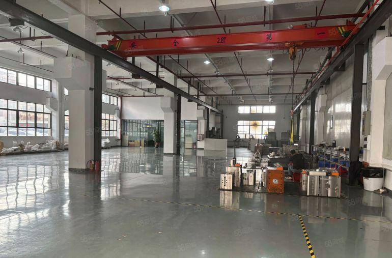 桥头镇新出精装标准一楼带3吨行车1000平方米。