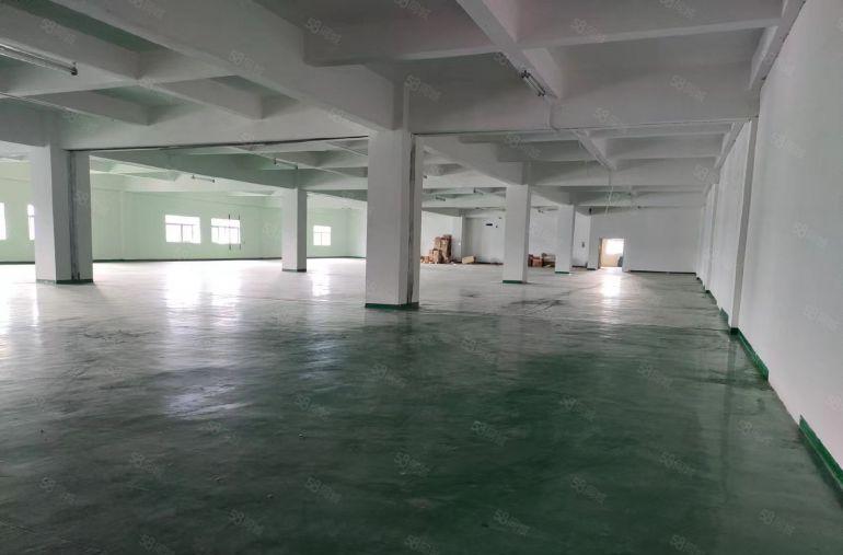 10元二楼2500平方现成办公室地坪漆易招工带3吨货梯急租