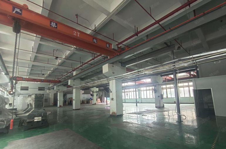 桥头|原房东标准厂房报价13七部航车水电齐全现成装修工业用地