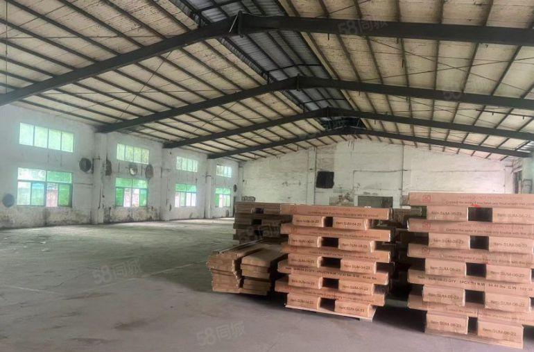 桥头新出独院单一层钢构厂房出租，800平实际面积空地大原房东