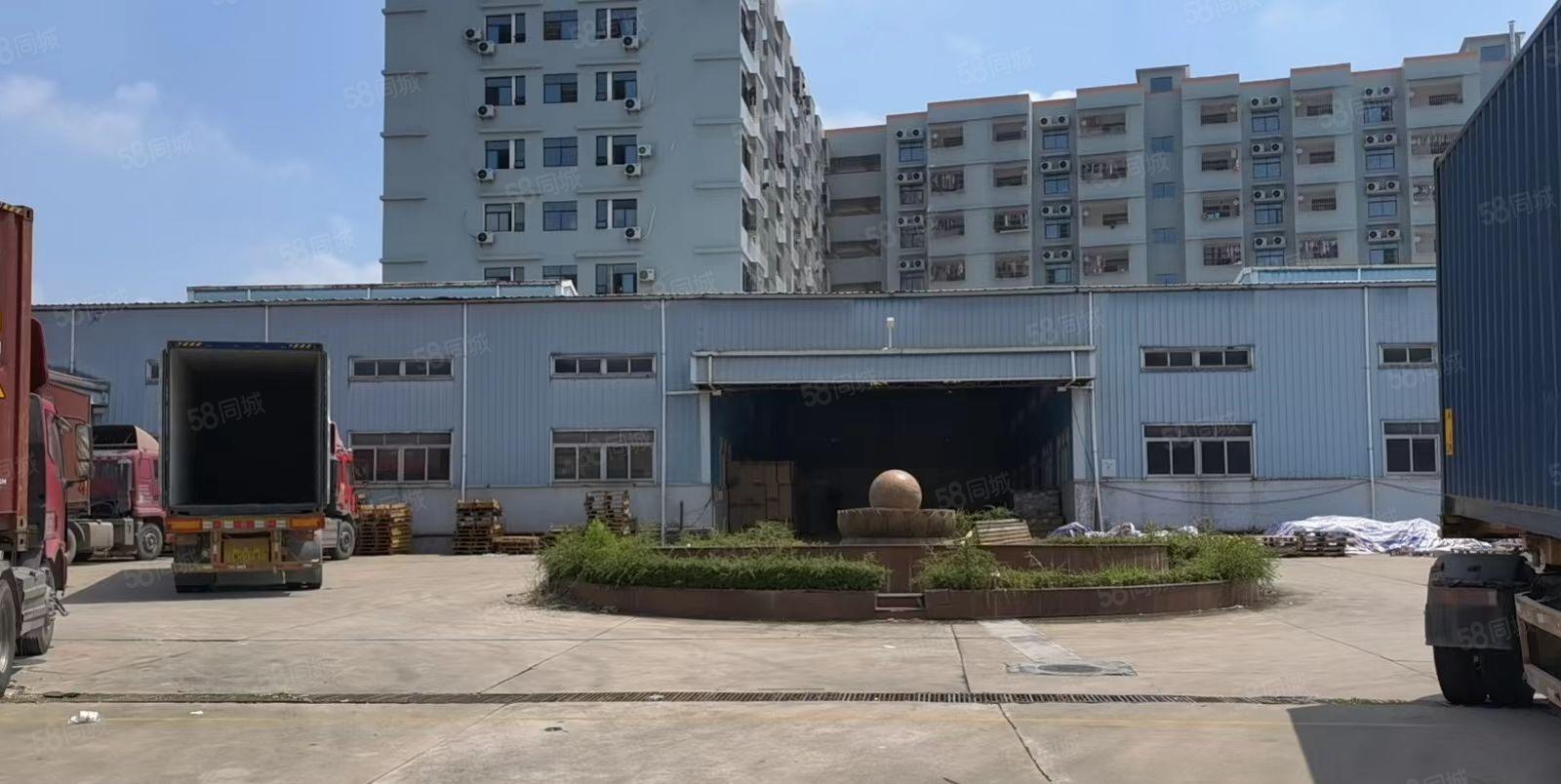 仓库福音，桥头原房东独院7000平钢构，空地5000平，