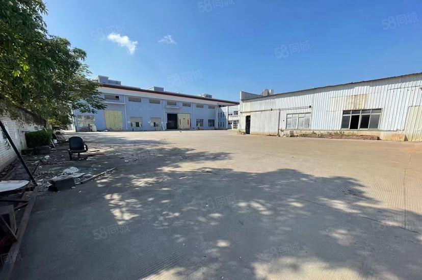 桥头镇新空出独门独院砖墙到顶单一层厂房2000平方价钱便宜