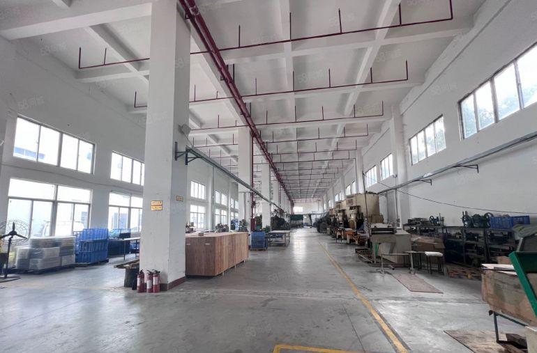 桥头镇新出带红本8米高标准厂房，无公摊，带消防喷淋形象佳