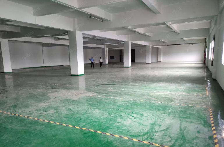 10元二楼2500平方现成办公室地坪漆易招工带3吨货梯急租