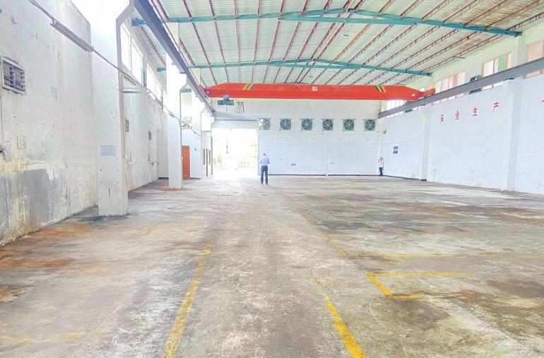 厂房出租 独院 单一层带行车  适合注塑五金模具钣金压铸等等