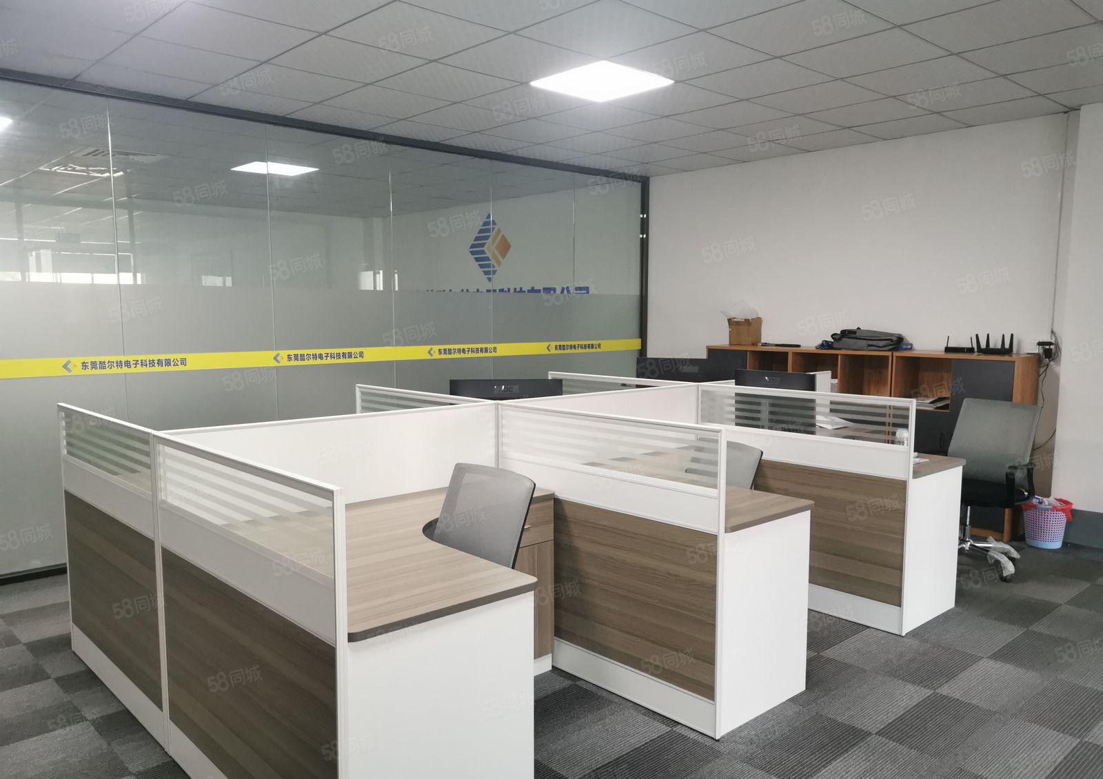 东坑镇标准厂房三楼出租全新装修办公室地坪漆水电齐全工业用地