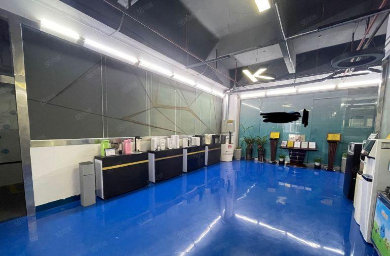 全新精装修标准厂房 无转让费 现成主线环氧地坪漆