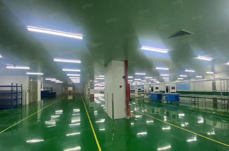 东坑工业区楼上精装修1600平厂房出租，好招工，园区形象好