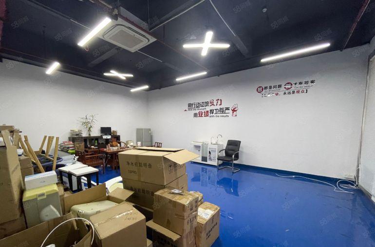 全新精装修标准厂房 无转让费 现成主线环氧地坪漆