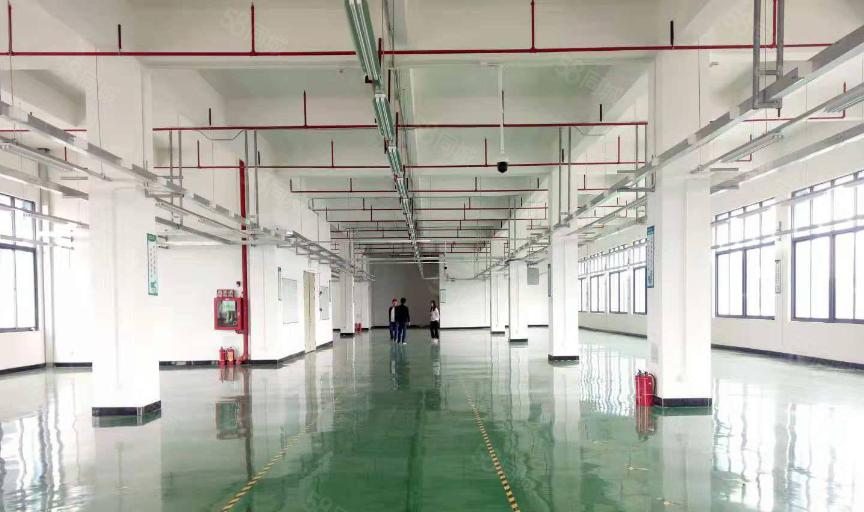 茶山镇厂房出租超朗工业区楼上分租1500平方带地坪漆