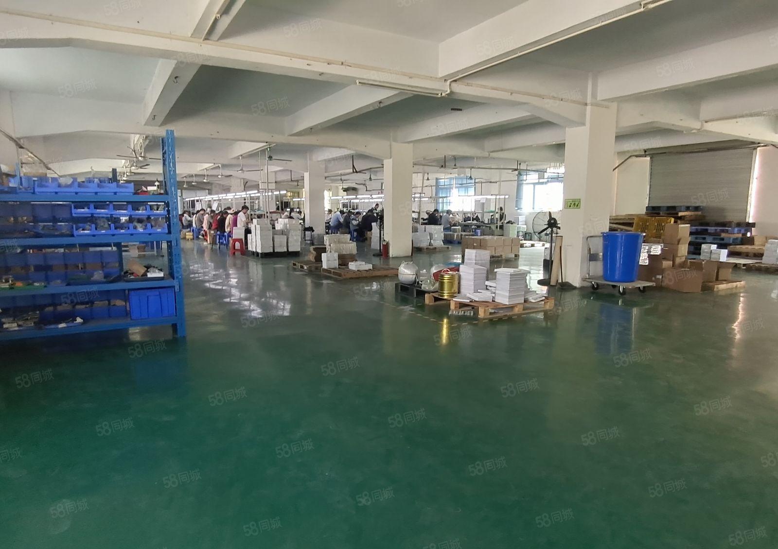 茶山镇工业园厂房出租，总面积6800平，可办环评，交通便利