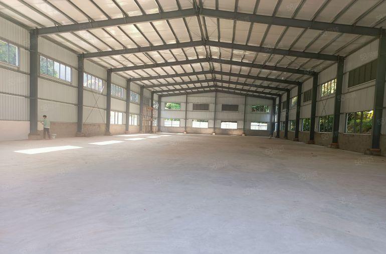 茶山镇卢屋村，独院单一层1500平，实际面积高度9米，形象好