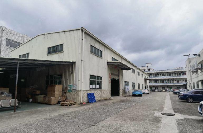 茶山1000平钢构现成装修办公室水电齐全实际面积独院厂房出租