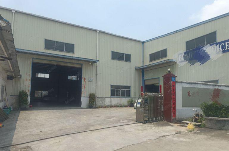 本地房东独院钢构厂房出租滴水9米高水电齐全精装修12块一平方