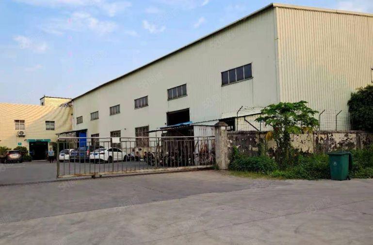 石排镇原房东单一层厂房出租2000平方，9米高带一部十吨行车