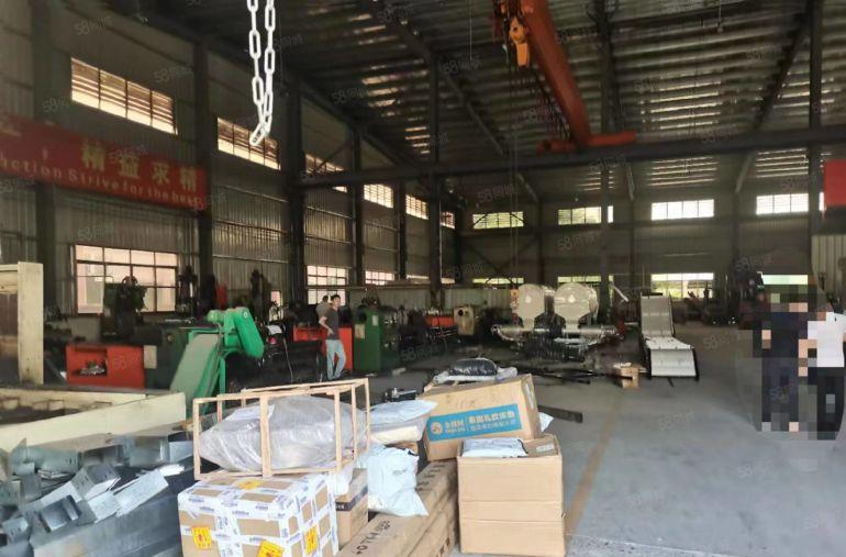 石排镇原房东单一层厂房出租2000平方，9米高带一部十吨行车