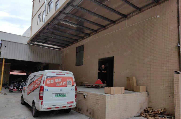 石排镇向西工业区分租四楼标准厂房出租带地坪漆装修靠近高速