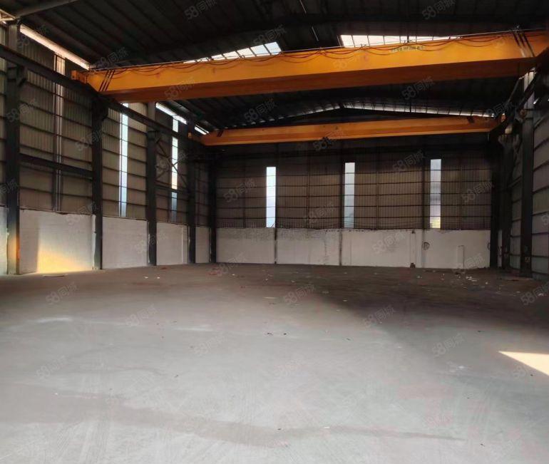 原房东1000平方独门独院带两部航车滴水10米钢结构厂房招租