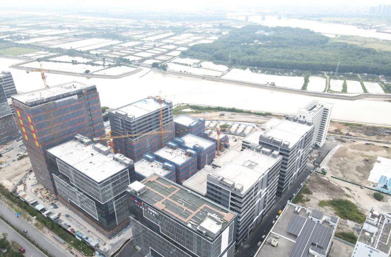 广深沿江高速旁国企50年红本东莞厂房出租 全新独栋和高层