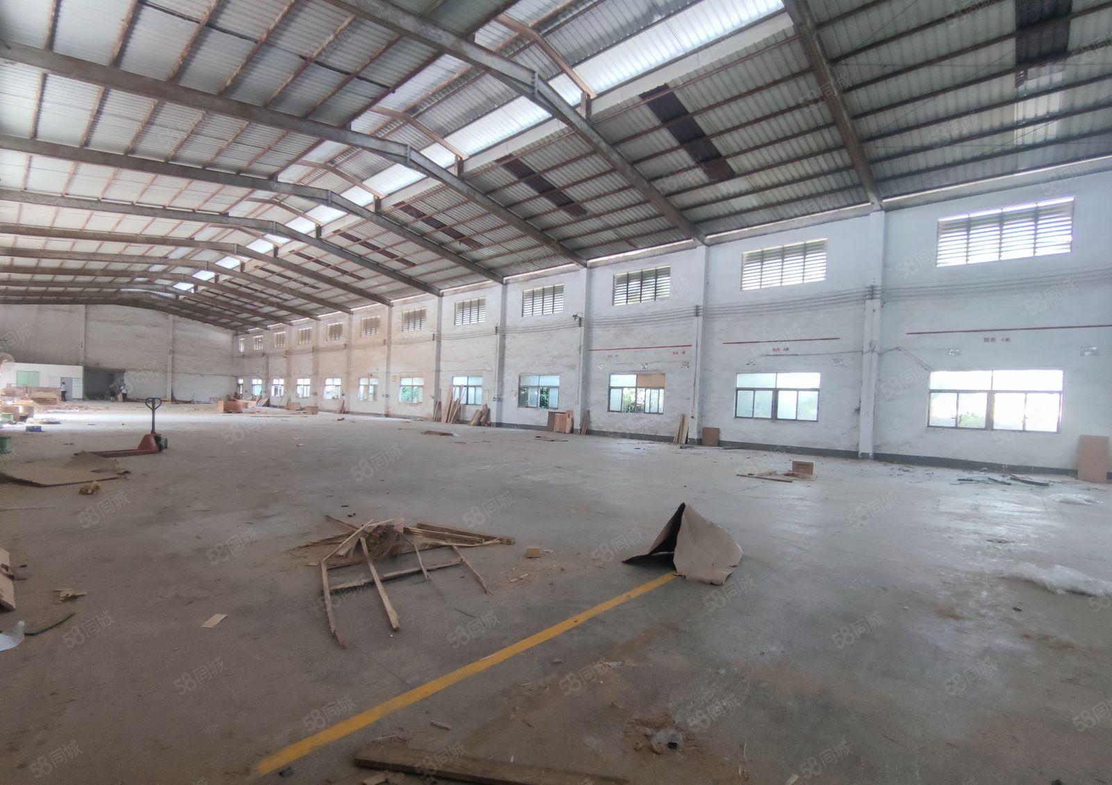 中堂北王路附近原房东独门独院单一层厂房出租3900平米空地大