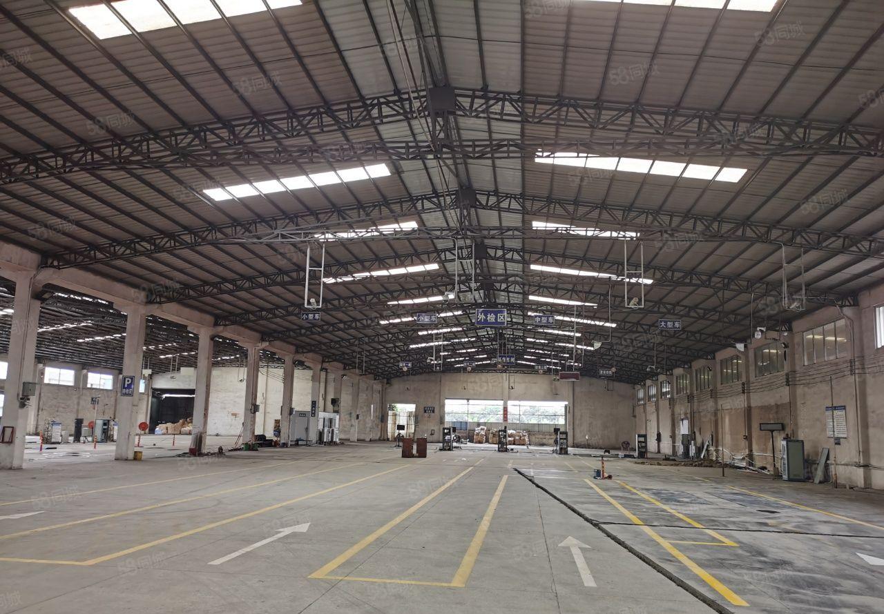 中堂镇原房东单一层8000平钢构铁皮独院厂房北王路边可办环评