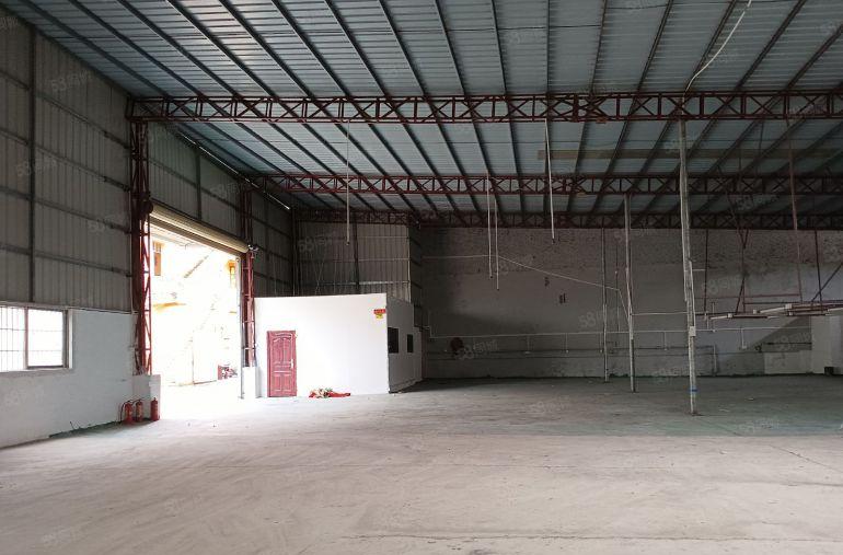 中堂厂房500平出租，工业 厂房出租滴水8米单一层仓库出租