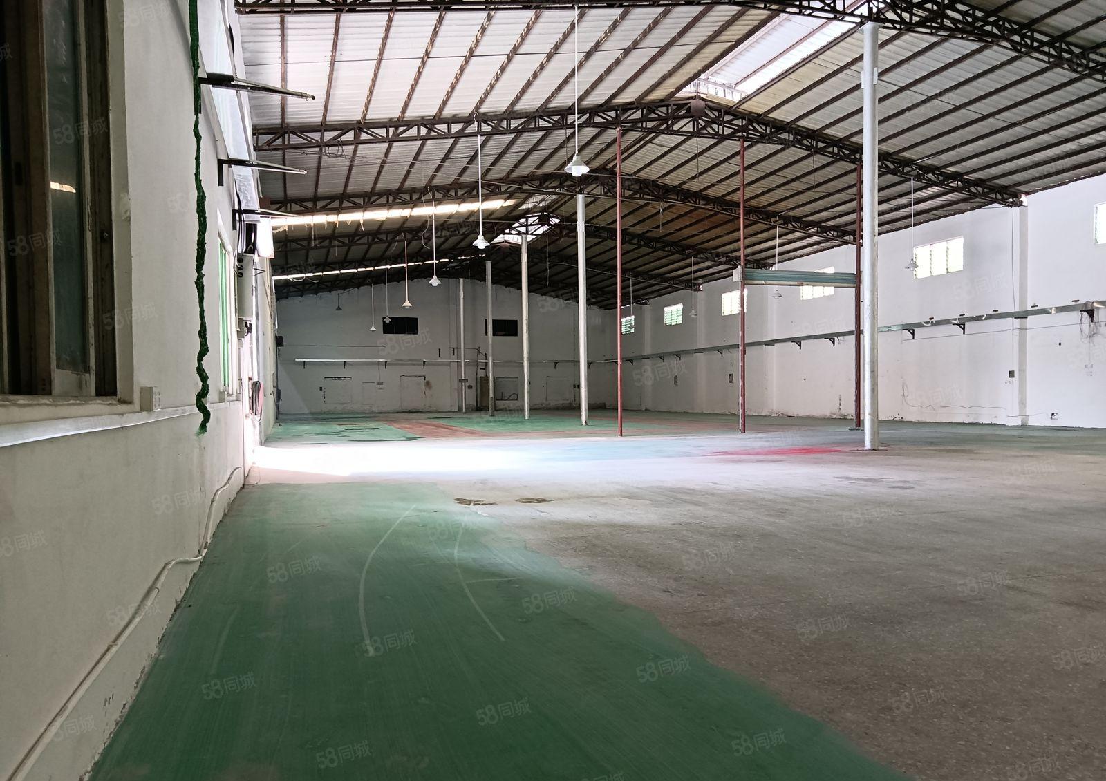 中堂新出砖墙到顶独门独院单一层厂房1450方出租。