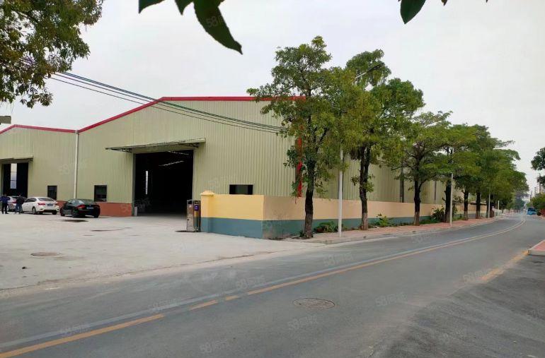 中堂 全新独院3000平方 高10米单一层钢构厂房出租