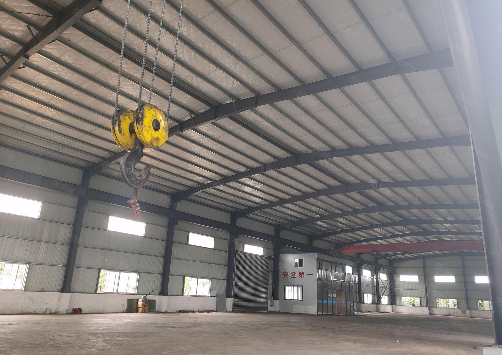 中堂镇钢材市场旁带10吨行车钢结构厂房2000方出租