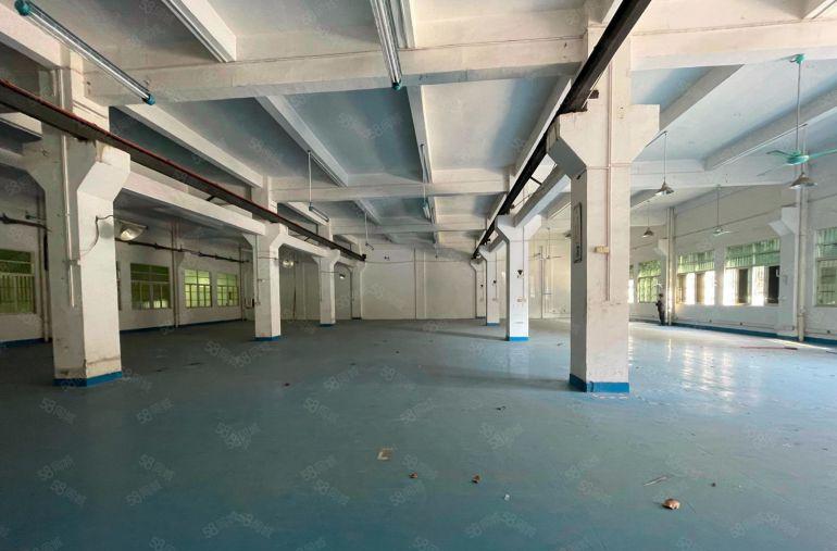 厂房出租中堂镇园区标准一楼1000平带办公室现成航车可分租