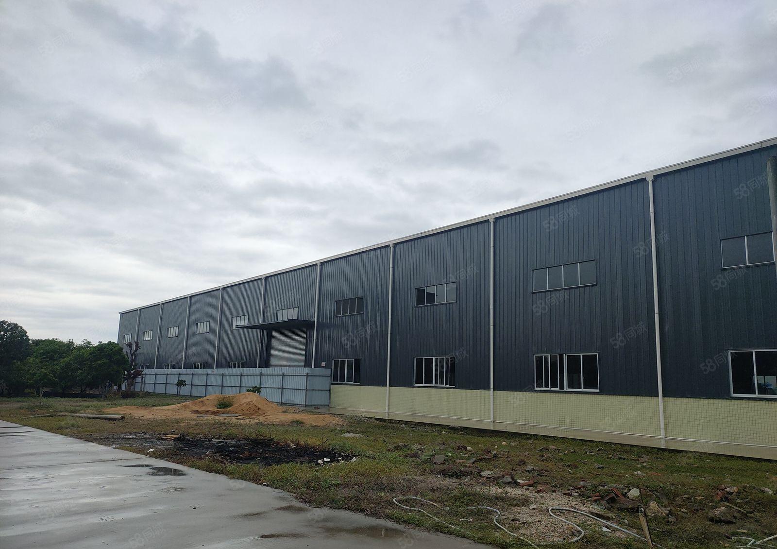 中堂镇钢材市场旁带10吨行车钢结构厂房2000方出租