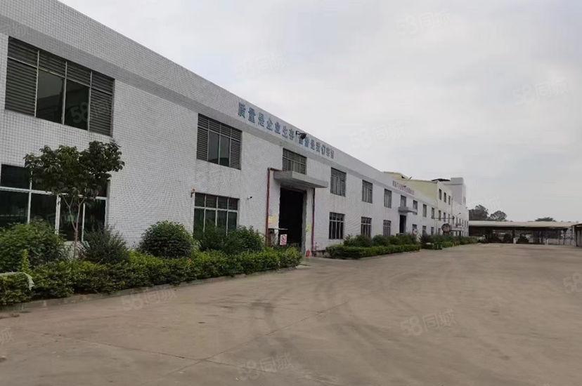 企石镇新出砖墙到顶单一层厂房低价出租，面积1800平方