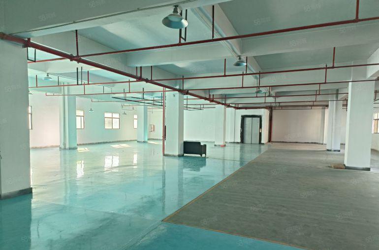 企石镇厂房3楼精装修车间1500平米地坪漆现成办公室低价出租