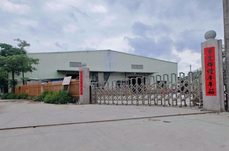 企石镇独门独院高度9米单一层钢结构厂房